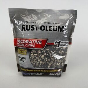 Rust-Oleum Decorative Color Chips Mocha Blend 1lb 301238 Concrete Coating